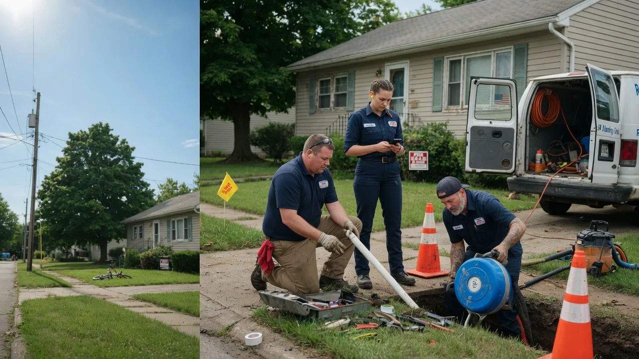 Sewer Line Repair in Recluse, WY near me